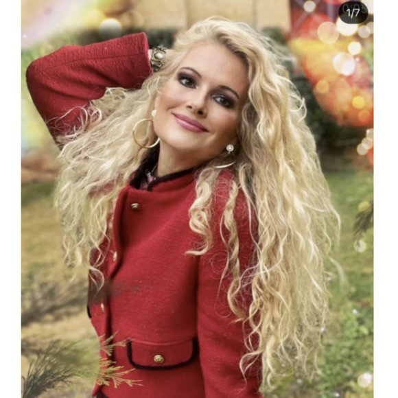 ZARA WOMAN NWT CROPPED TEXTURED WEAVE JACKET BLAZER RED 8236/795 M L - Picture 3 of 7